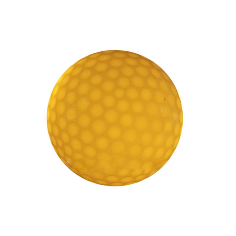 Night Training LED Lighting Golf Ball Reusable Glow In Dark Electronic Golf Practice Balls: Yellow