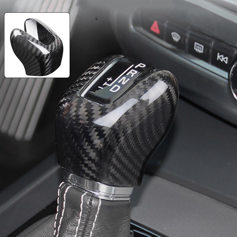 Real Carbon Fiber Sticker Auto Pookknop Cover Interieur Trim Voor Volvo XC60 XC90 S60 V60 S90 V90 S80L v40 Auto Accessoires