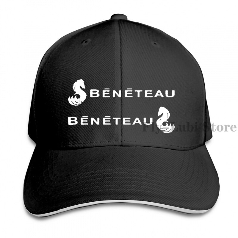 Beneteau Baseball cap men women Trucker Hats adjustable cap: 1-Black