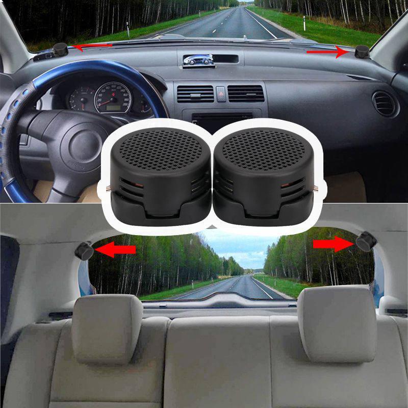 2 Stuks Auto Tweeter Dubbelzijdig Buzzer 005 Auto Kleine Tweeter Subwoofer Tweeter Met