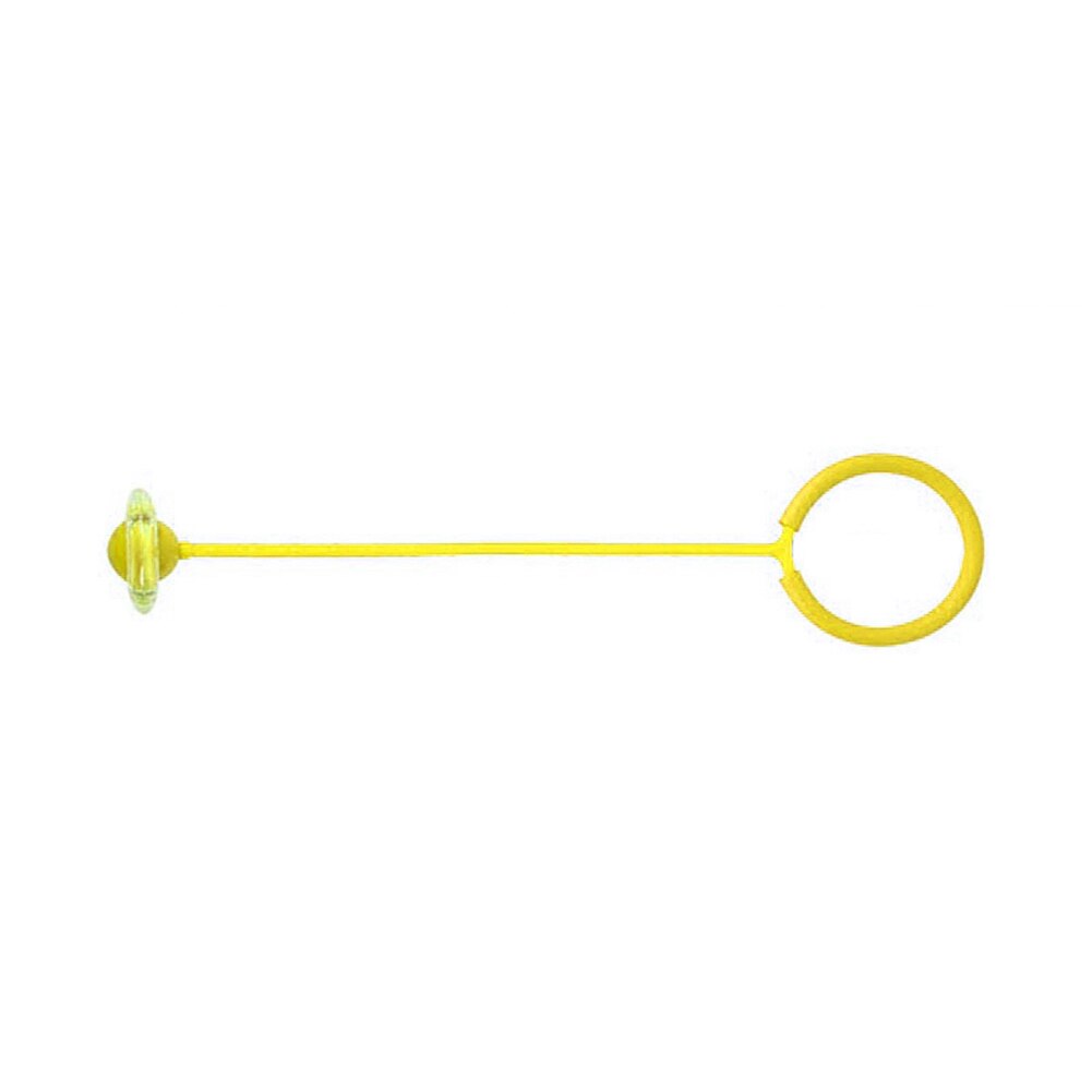 Flash Kids Jump Ball Outdoor Sports Foot Skip Exercise Child Fitness Toy: YELLOW