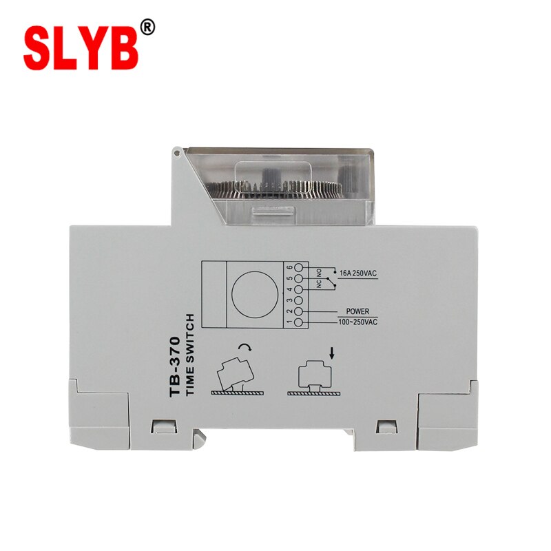 Good 24Hour Auto off Types Of 220v Analog Mechanical Weekly Time Control Switch TB370 Timer with Battery