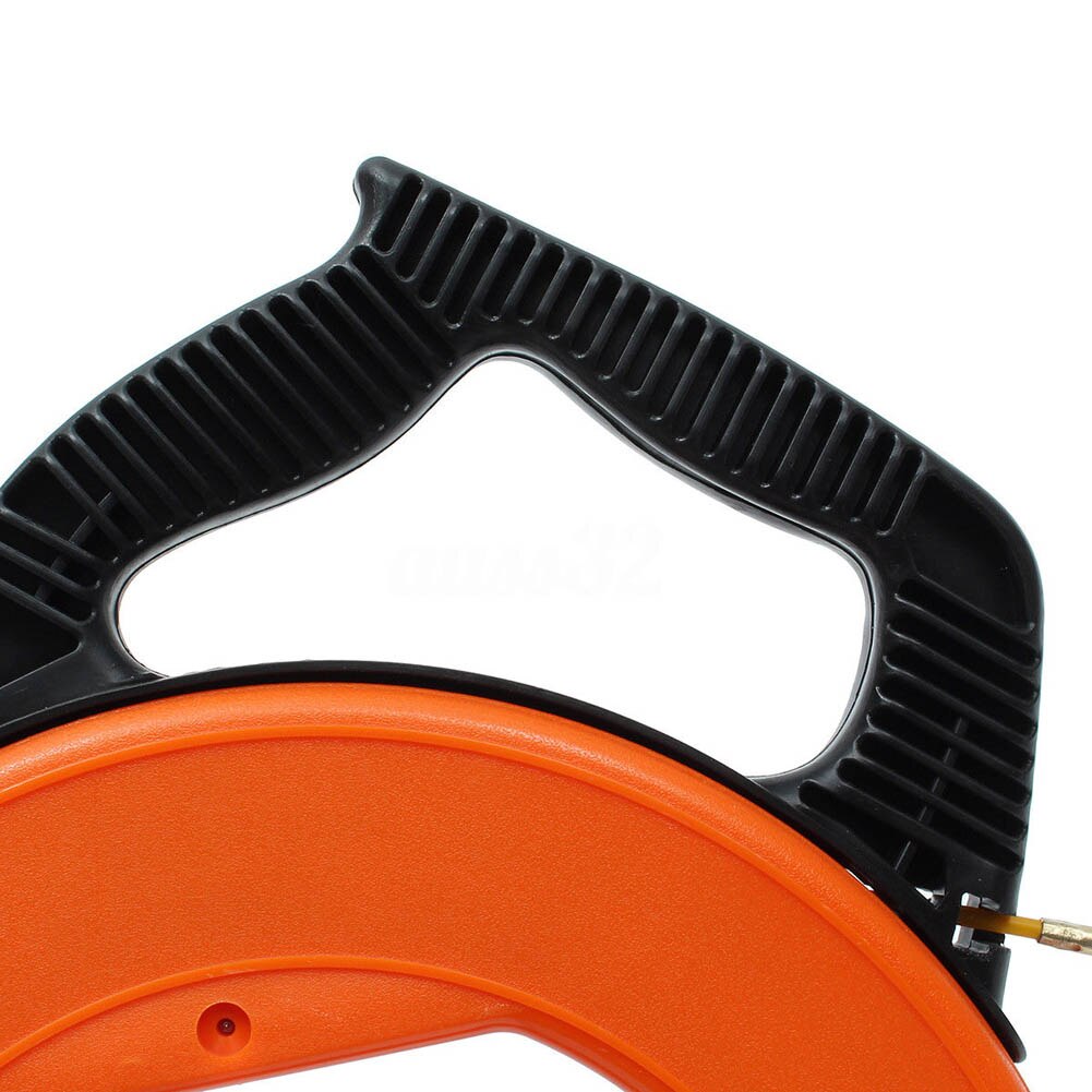 30Meter Fiberglass Fish Tape Reel Puller Conduit Ducting Rodder Pulling Wire Cable Fishing Tool THIN889