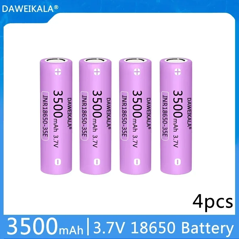 Original 18650 3500mAh battery Li-lon Rechargeable NCR18650B Battery 3.7 V batteries