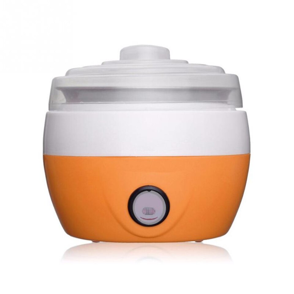 LSTACHi Stainless Steel Automatic Yogurt Maker 220V 15W Electric multifunction Yogurt Maker for Cook Yogurt Machine: Orange