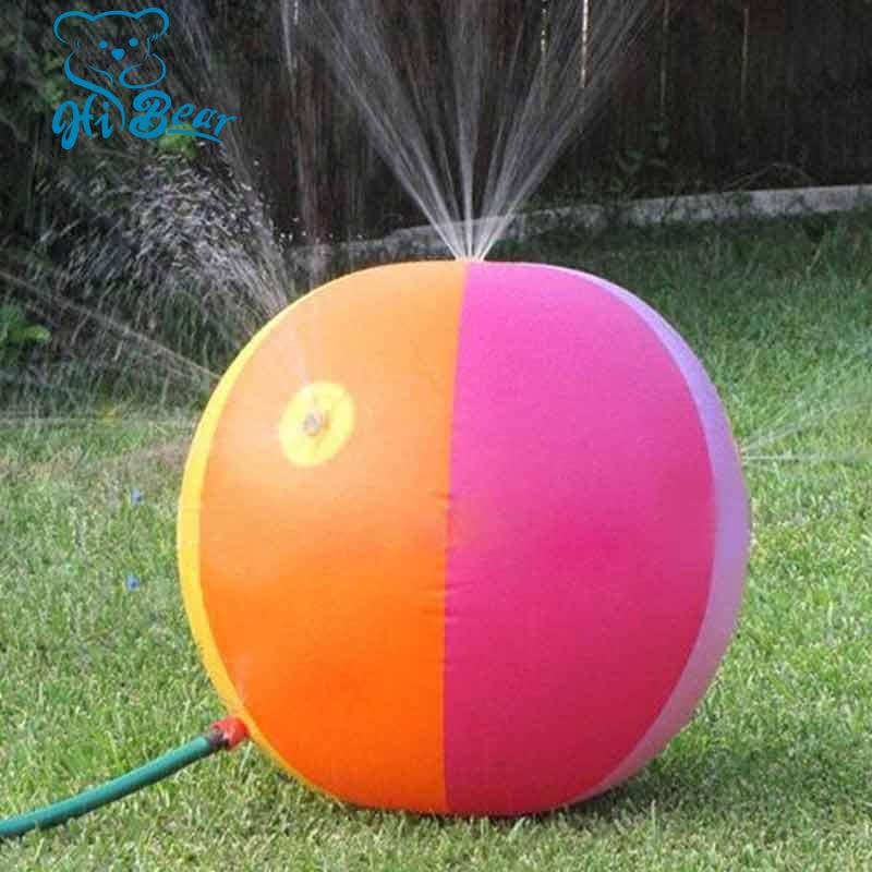 Opblaasbare Strandbal Pvc Water Ballon Regenboog Bal Zomer Outdoor Strand Zwemmen Speelgoed Product Launch