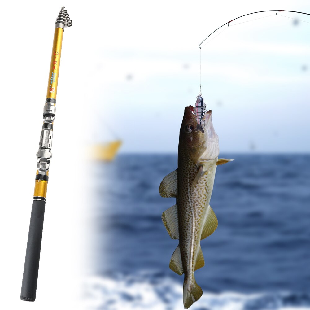 Portable Pocket Telescopic Mini Fishing Rod Pole C... – Grandado