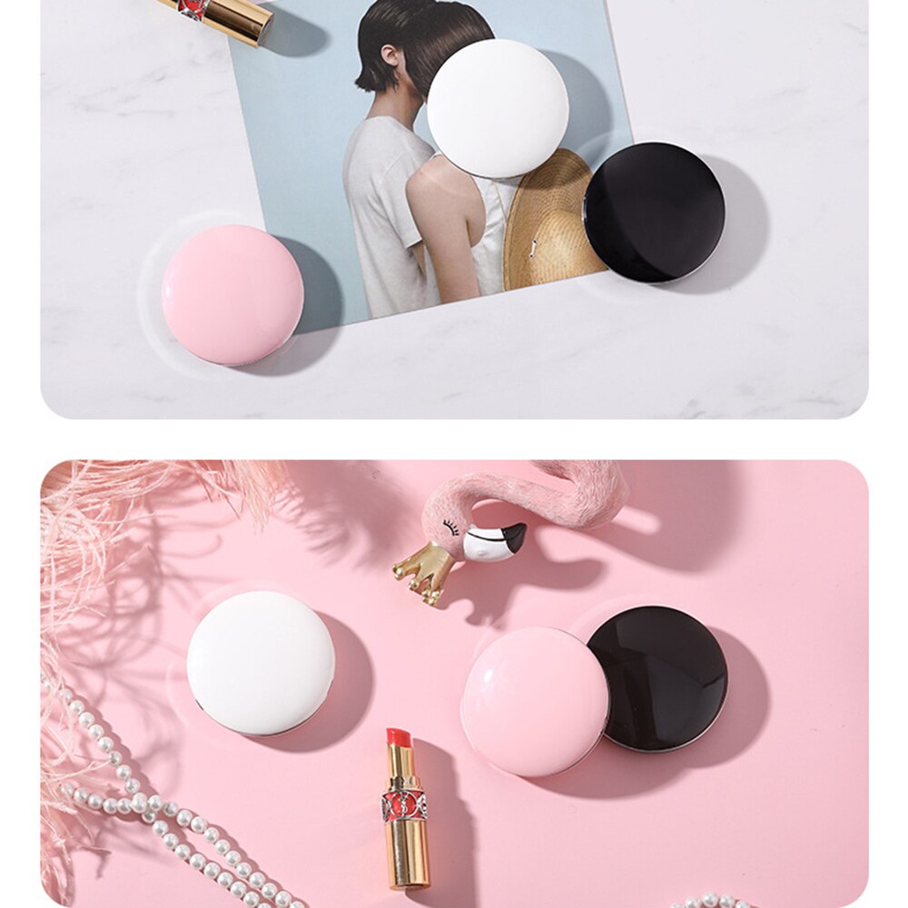 Magnifying Lighted Makeup Mirror Light Mini Round Portable Led Make Up Mirror Sensing Usb Chargeable Makeup Mirror