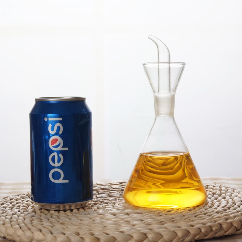 ELETON – bouteilles de rangement en verre, bouteilles d'huile d'olive et d'huile de sésame, verres de vin, fournitures de cuisine spéciales, bocaux, bouteilles de rangement: MIDDLE