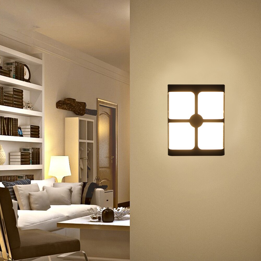 LED Wandlamp Outdoor Verlichting Waterdichte Moderne Vierkante Tuinpad Straat Wandlamp Gangpad Balkon Lamp Buitenverlichting