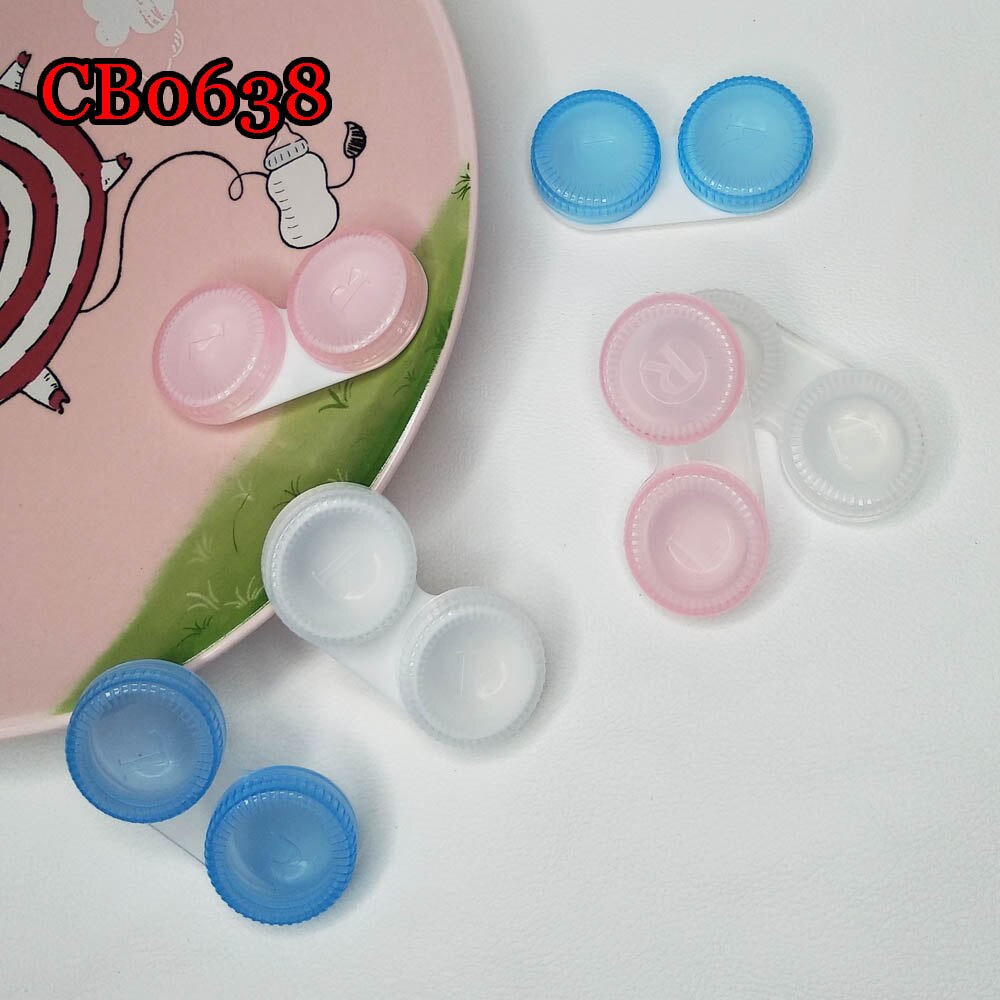 Small Contact Lens Mabe Box Water Container Travel Kit Box CB0638