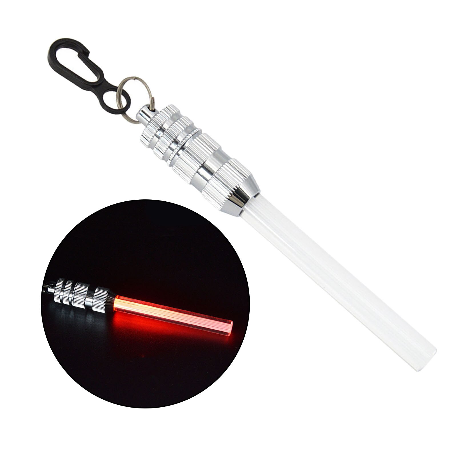 Underwater Safety Signal Light Waterproof Bright LED Scuba Diving Lamp: Red Constant on