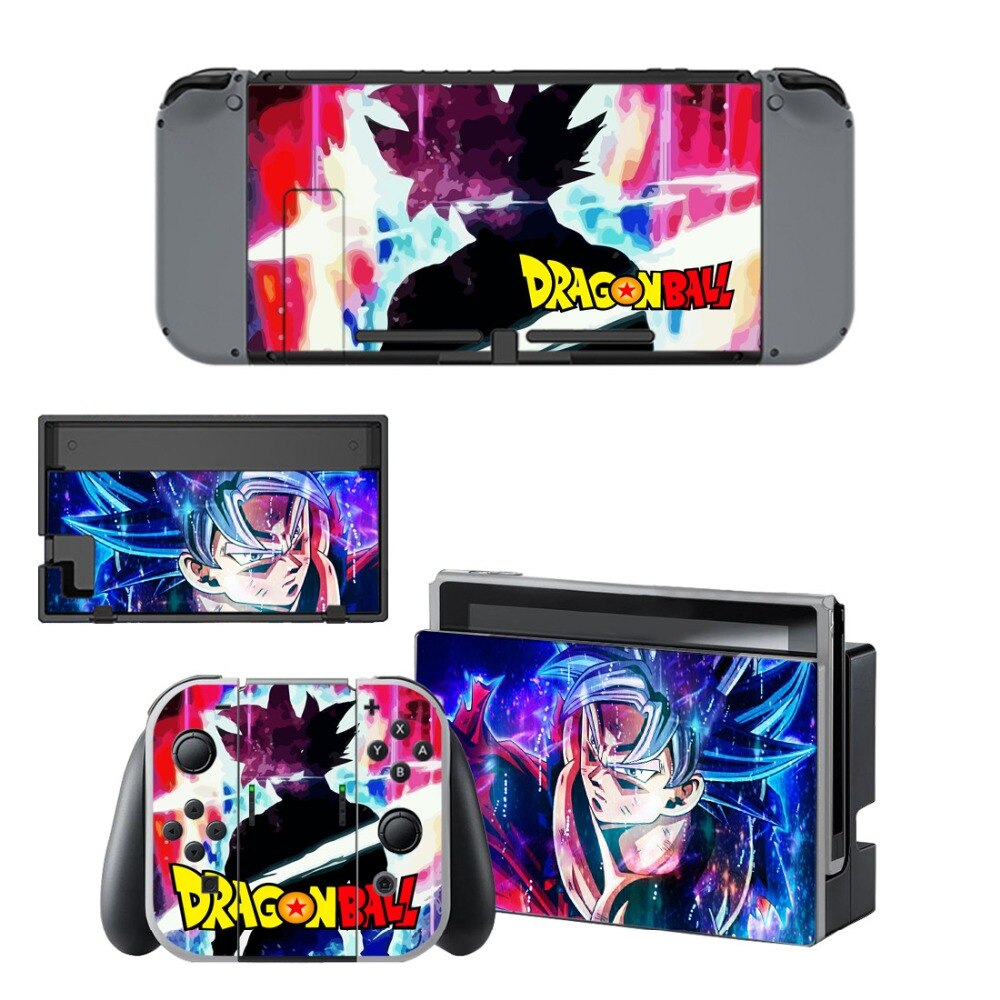 Dragon Ball Nintend Switch Skin vinilo NintendoSwitch stickers Compatible with Nintend Switch Console and Joy-Con Controllers