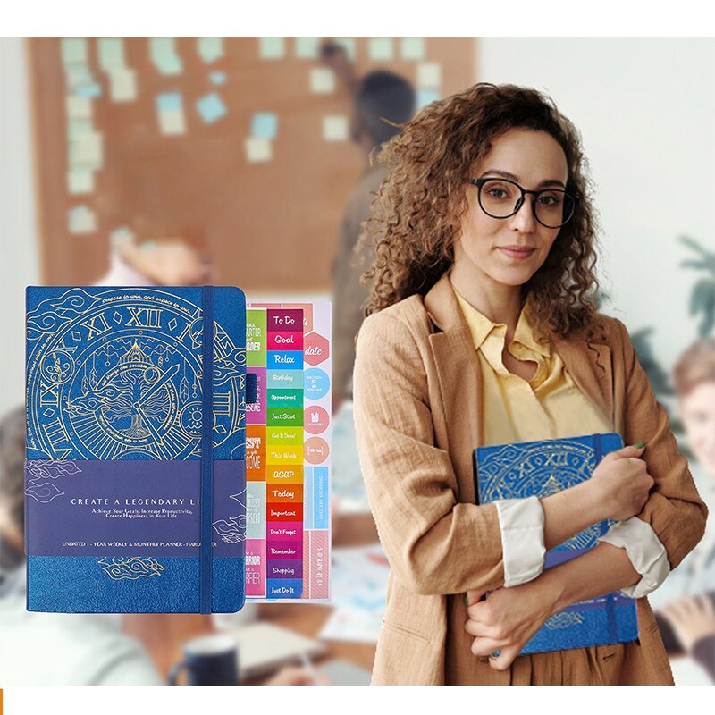 Hourly Schedule Edition Deluxe Weekly &amp; Daily Organizer with Time Slots Time Management Appointment Book