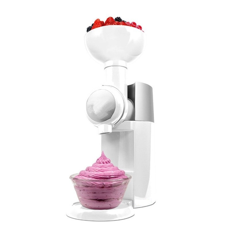220V Automatic Fruit Dessert Machine Electric Ice Cream Milkshake Maker EU/AU/UK/US