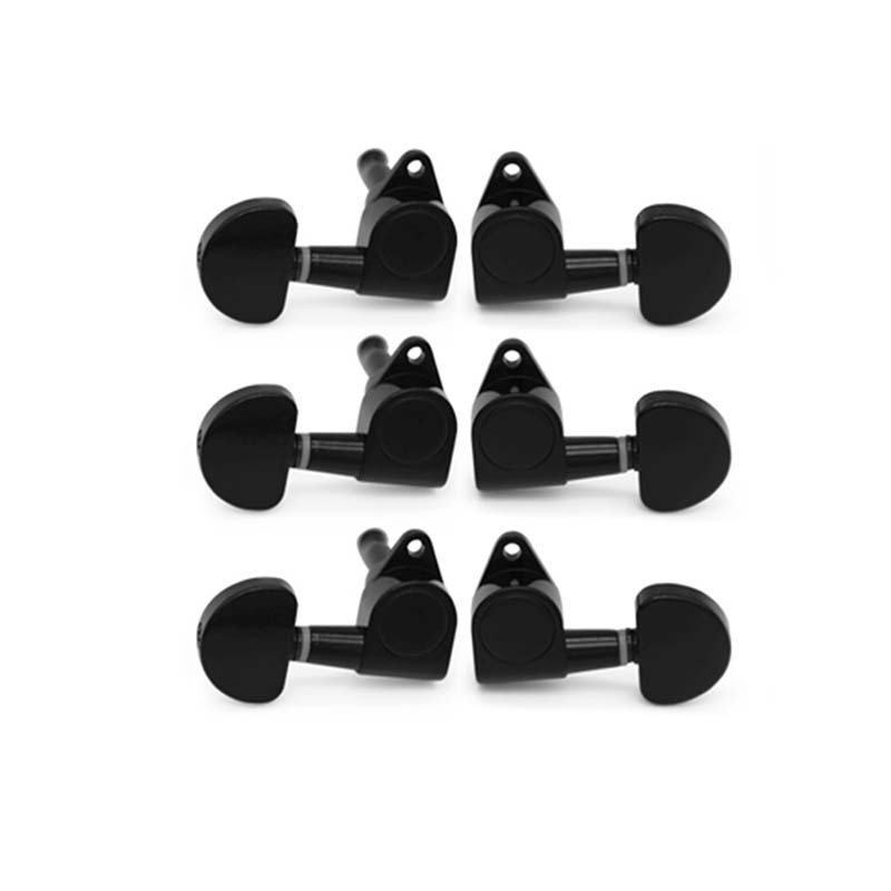 1pc Gitarren ballade Saiten knöpfe halbrund vollständig geschlossene Saiten knöpfe 90 Grad Universal Saiten knöpfe Metall gitarren zubehör