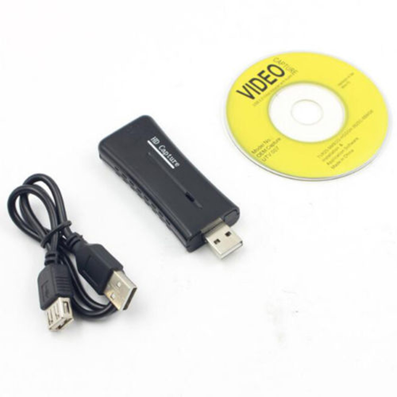 Tarjeta de captura de vídeo compatible con HDMI, puerto USB 2,0, Mini Tarjeta de adquisición de captura de vídeo HD 1080P para ordenador Windows XP