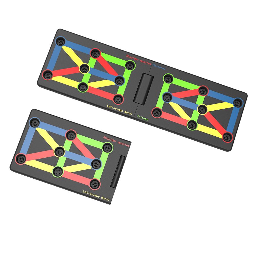 Push-up Stand Push-up Board with Color-coded and Training System for Gym Body Training