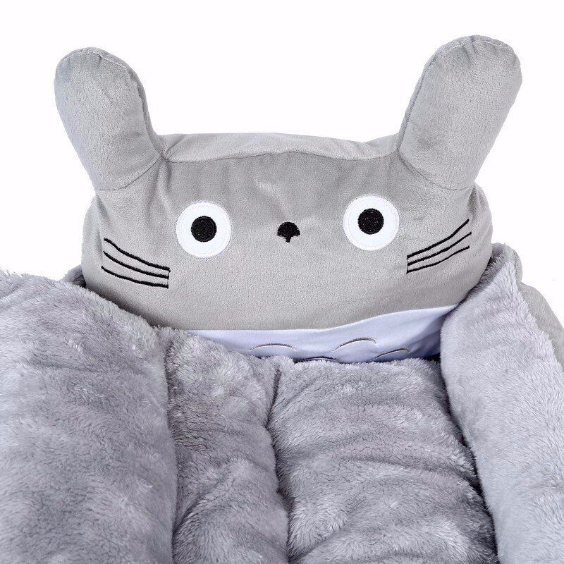 Söta tecknade kattsängar mattor mysig varm mjuk fleece bäddsoffa för små husdjur hundar katter tvättbar katt kattunge kattunge hus djurprodukter