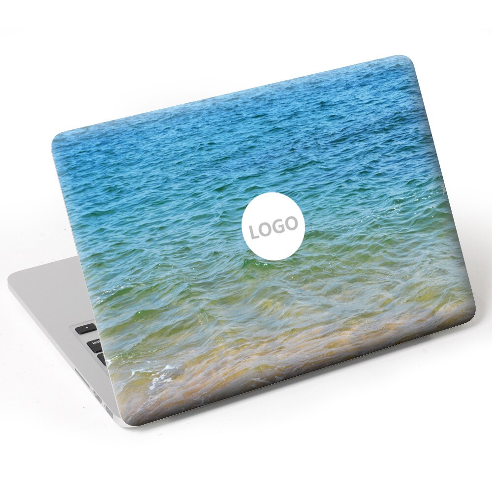 Blue sea water Laptop Decal Sticker Skin For MacBook Air Pro Retina 11" 13" 15" Vinyl Mac Case Notebook Body Full Cover Skin