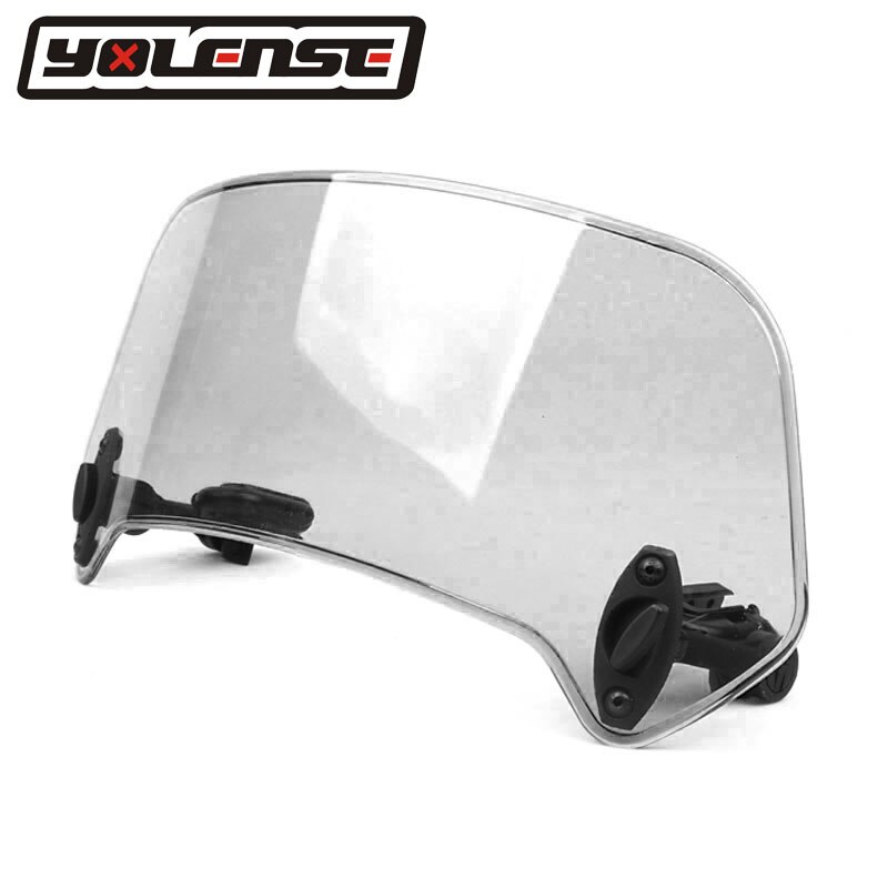 Voor Bmw F750GS F850GS F650GS F800GS F750GS Universele Verstelbare Voorruit Voorruit Extension Spoiler Wind Deflector Afsluitbare: Gray-Large