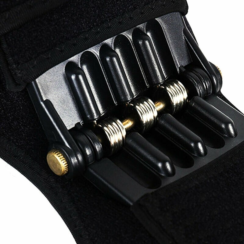 Knee Brace Support Leg Power Knee Stabilizer Pads Patella Booster Rebound Spring Knee Brace Support