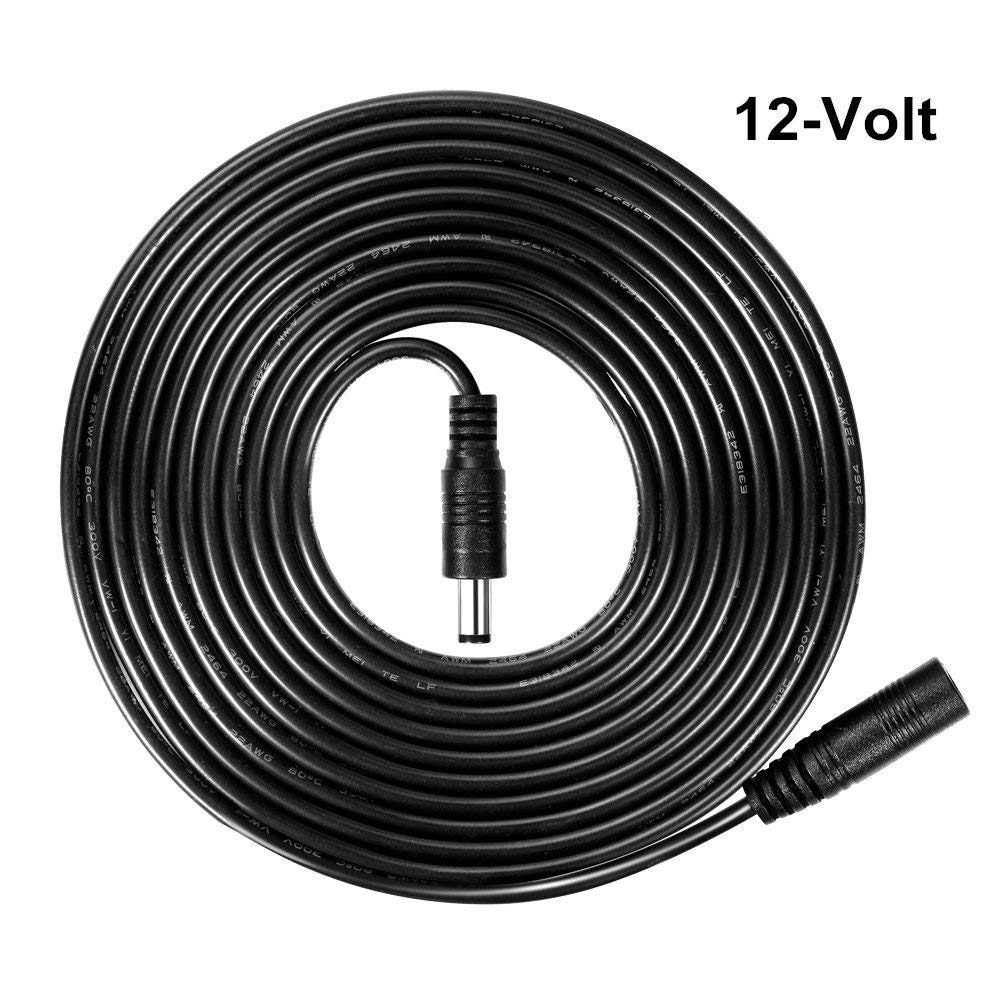 12V DC Verlengkabel 5.5mm * 2.1mm Mannelijke Vrouwelijke Netsnoer Kabel 1m 2m 3m 5m 10m Breiden Draad voor CCTV Camera DC Verlengen Netsnoer