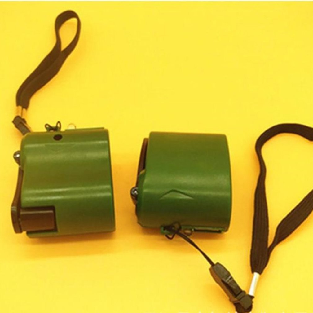 Hand-winding Caricatore di Emergenza USB Manovella Dinamo Manuale Per MP3 MP4 Mobile Del USB Del Telefono Delle Cellule di PDA Accumulatori E Caricabatterie Di Riserva Di Emergenza di ricarica