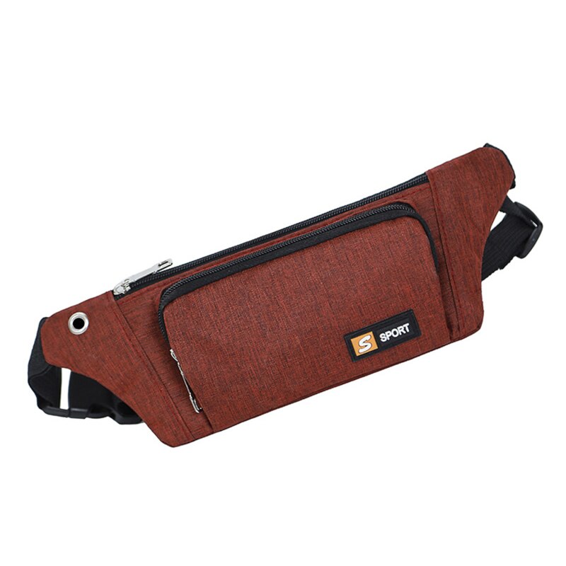 Damen herren multifunktionstaschen draussen Sport freizeit Bote gürteltasche brusttasche hüfttasche lauftasche freundlicher heuptas: verrotten