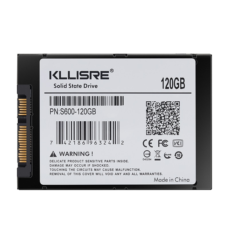 Kllisre sata ssd SATA III 2.5 cal 120GB twardy odwieźć disk HDD solidny Państwo odwieźć zeszyt PC