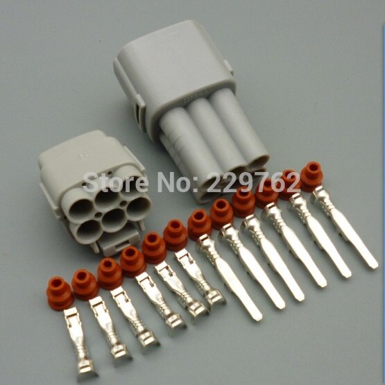 Shhworldsea 6 Pin 2.2mm Auto Sensor Automotive Waterdichte feamle mannelijke Draad Connector plug MT090 6180-6771 6187- 6561 Voor Suzuki