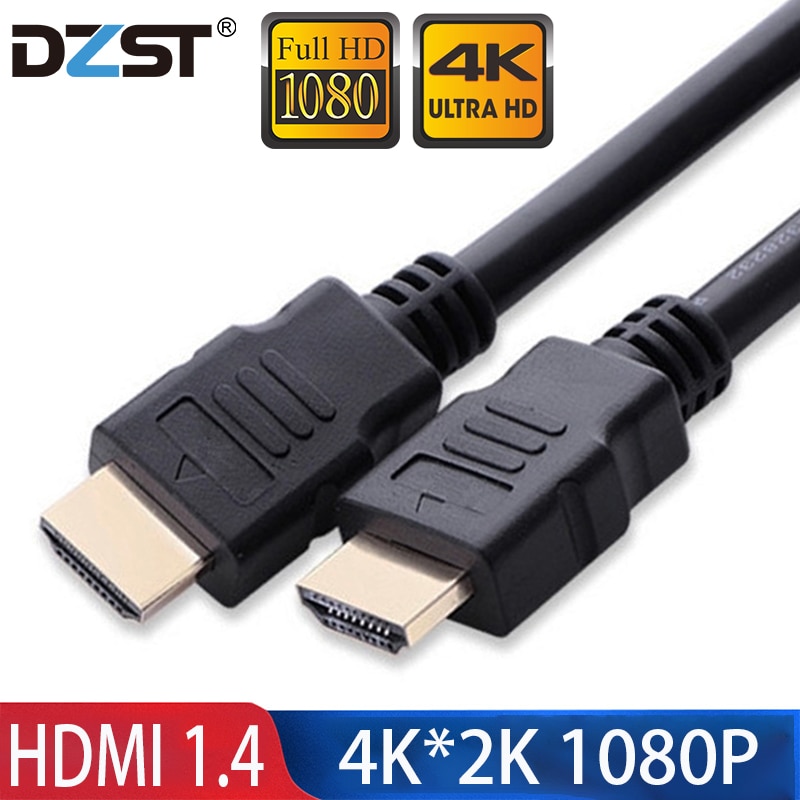 Dzlst Hdmi Kabel 4K Hd Male Naar Male Kabel 1080 P 1M 1.5M Kabel Voor hdtv Lcd Dvd Projector Hdmi Naar Hdmi 1.4 Kabels