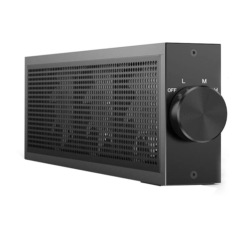 Jiushark Laptop Fan Cooling Pad Aluminium Laptop Cooler Stand Met 3 Rgb Led Light 3 Verstelbare Speed Usb 2.0 Voor gaming, werken: Default Title