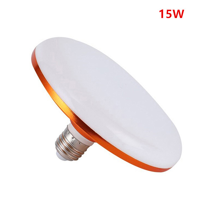 220V LED Lamp E27 Led Lamp Super Heldere 15W UFO Leds Verlichting Indoor Koud Wit Verlichting Tafellampen garage Licht: changeable