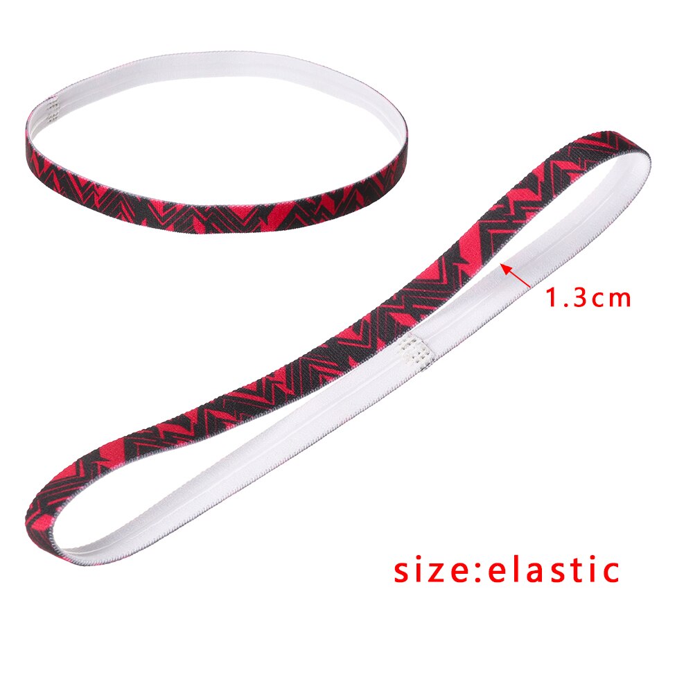 Bandas elásticas de goma para el pelo para hombre y mujer, cintas para el pelo de Color caramelo para Yoga, diadema deportiva para niñas, banda elástica antideslizante para el sudor, para correr y fútbol, 1 unidad