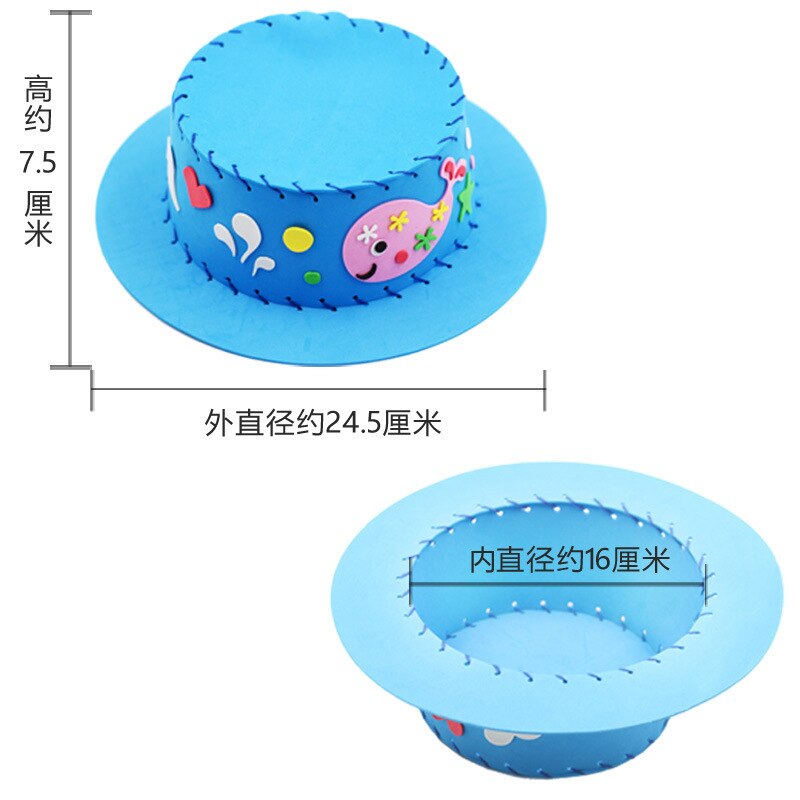 DIY Handarbeit NäHenne Sonne Hütte Sonne Hütte EVA Hütte freundlicher Kindergarten Pädagogisches Spielzeug Material Paket Schüler