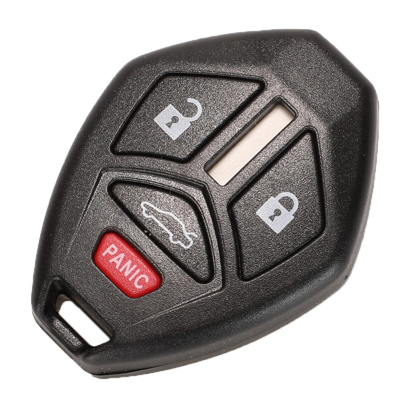 jingyuqin Remote Key Shell Case Fob For Mitsubishi Lancer Outlander Endeavor Galant MIT11R Blade 3 /4 Buttons Car Key Style: 4 Buttons / MIT11R Right Blade