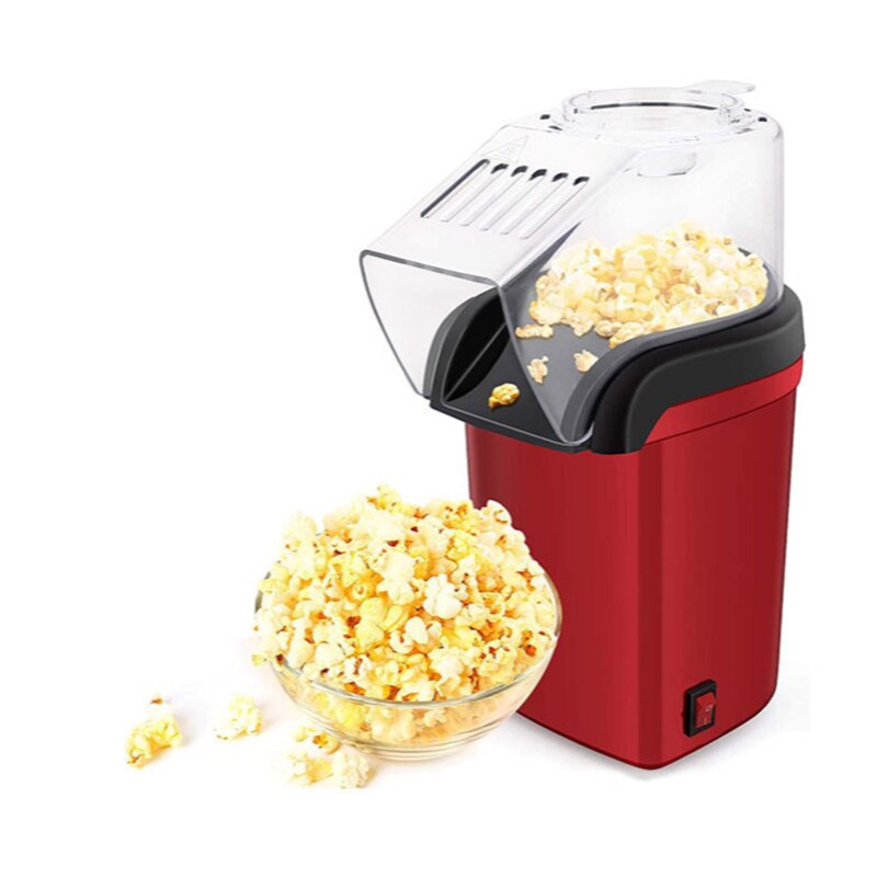 Home Kitchen Kids Electric Corn Popcorn Maker Household DIY Automatic Mini Air Popcorn Making Machine
