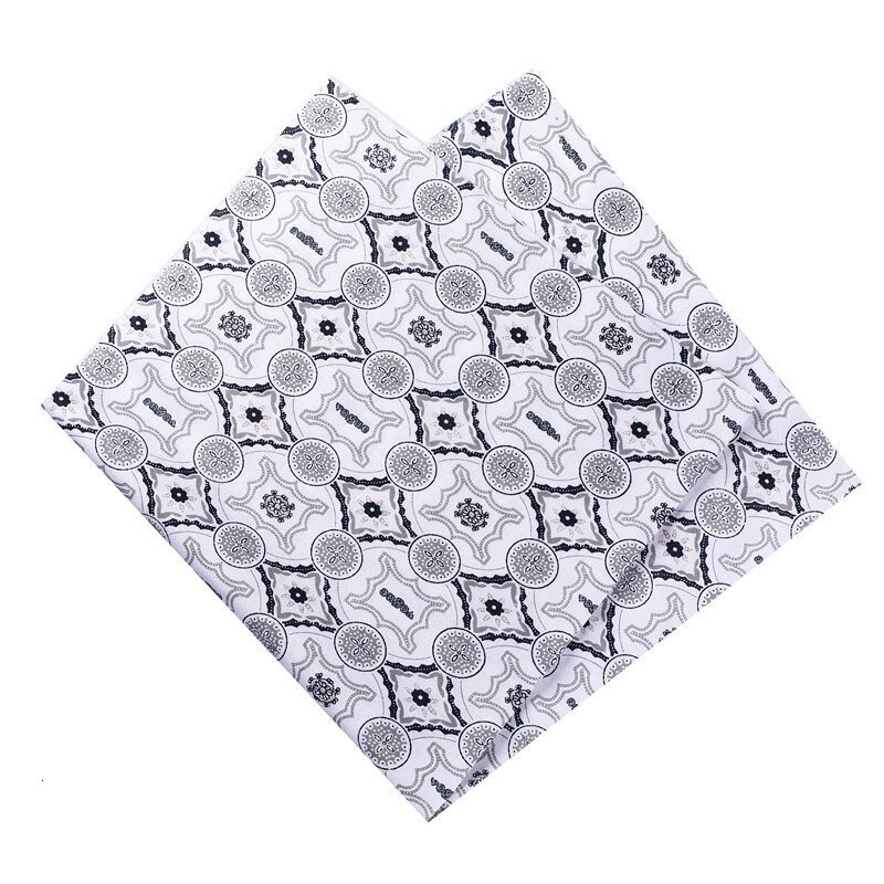 50X50cm 100% Baumwolle Blumen- Blumen Plaids Stoff Punkte Für Puppe Patchwork Kleidung NäHenne Hand Weihnachten Dekoration 53124
