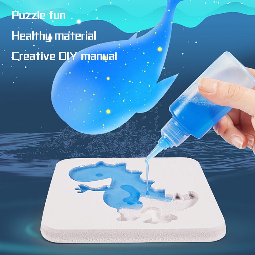 60ml x12 Colori Acqua Magica Giocattolo Oceano Bambino Fatto In Casa FAI DA TE Fatti A Mano Acqua Magica Elfi Ocean Magico Giocattoli per I Bambini c140 #