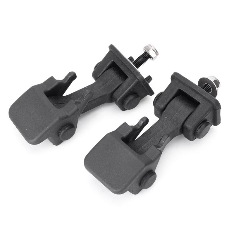 2pcs Hood Latch Rubber Catch Release Kit Left and Right Both Side Hood Lock Catches for Jeep Wrangler TJ 1997-2006