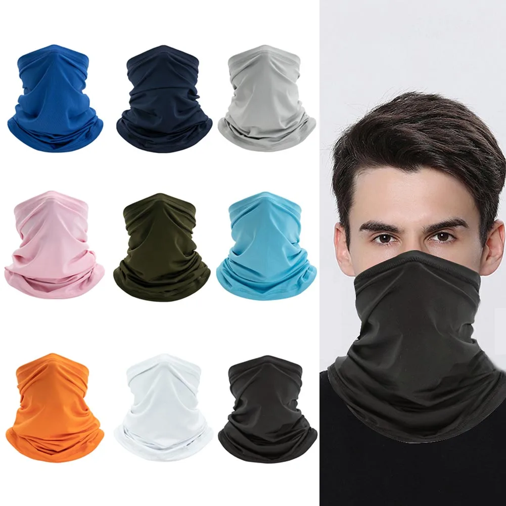 1×Bivakmuts Fietsen Nekbuis Sjaal Snood Biker Gezichtsmasker Warmer OutdoorSport Wandelen Vissen Fiets Hoofddoek 24CM×42CM