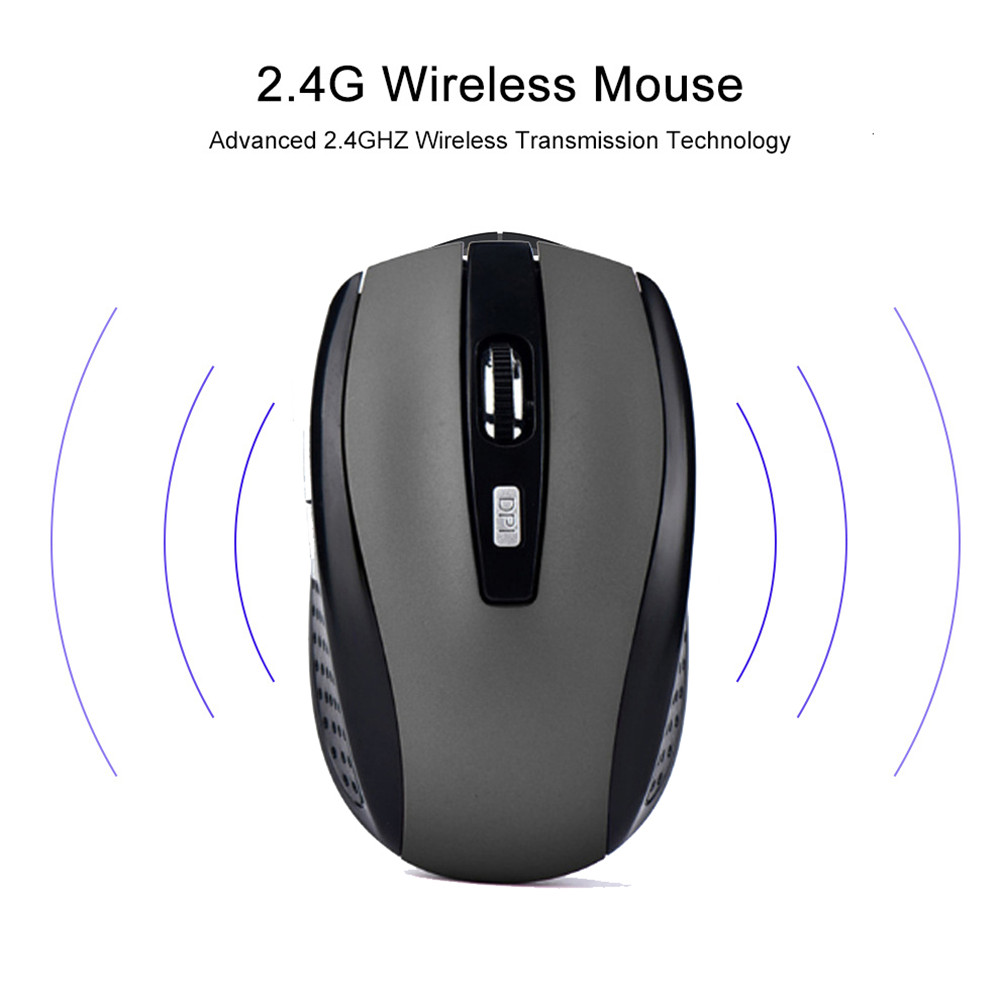 2.4G Wireless Mouse Ergonomics Mouse Portable Optical Ergonomic Mice For Laptop iPad Tablet Notebook MacBook Office Gaming Mouse