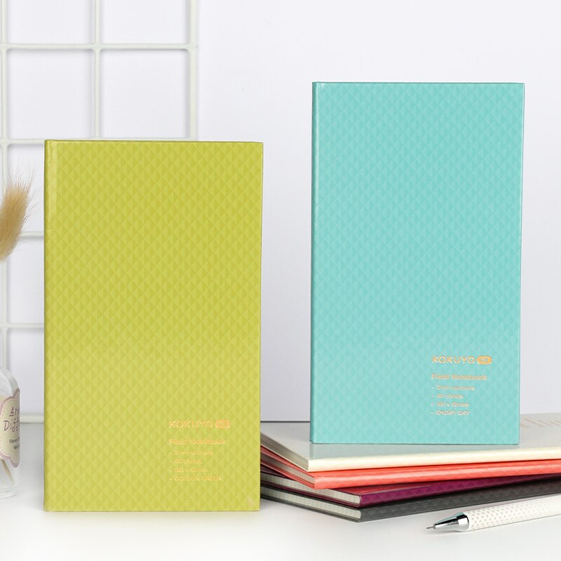 KOKUYO-libro de cuentas de campo, libreta de 3mm con formato cuadrado, campo práctico, portátil, cuadrícula, 1 Uds.