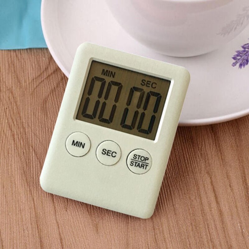 Led Digital Kitchen Electronic Timer Countdown Medication Reminder Kitchen Timer Portable Slim Countdown Timer