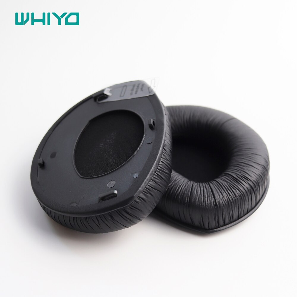 Whiyo Ersatz Ohrpolster Mit Kunststoff Haken für Sennheiser RS110 RS160 RS170 RS180 HDR160 HDR170 HDR180 Kissen Abdeckung Ohr Pads: 1 Paar von Leder
