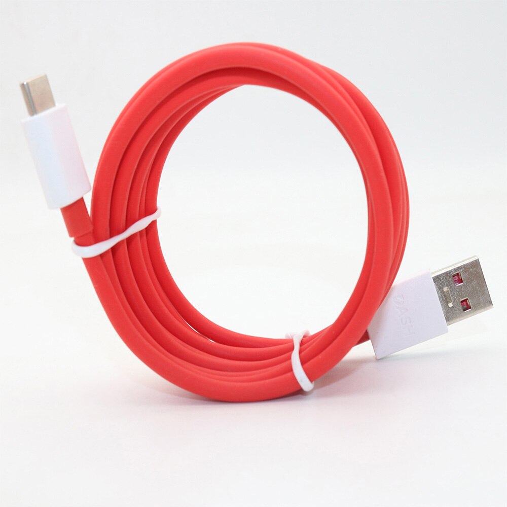 Oneplus Originele Kabel Warp Dash Chargeing Mclaren Dash Datakabel 4A/6A Snelle Oplader Voor Een Plus 7 6T 6 5 5T 3 3T: No Packing / 1m Red