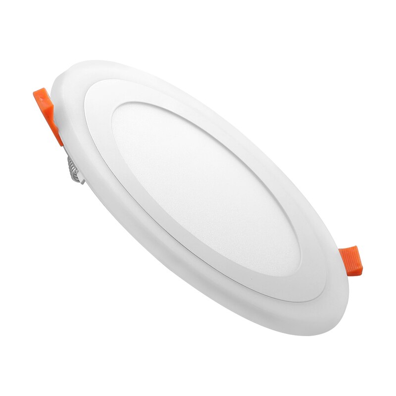 Double Color LED Panel Light 6W 9W 16W 24W Round Square Panel LED Spot light AC85~265V Indoor Recessed Downlight