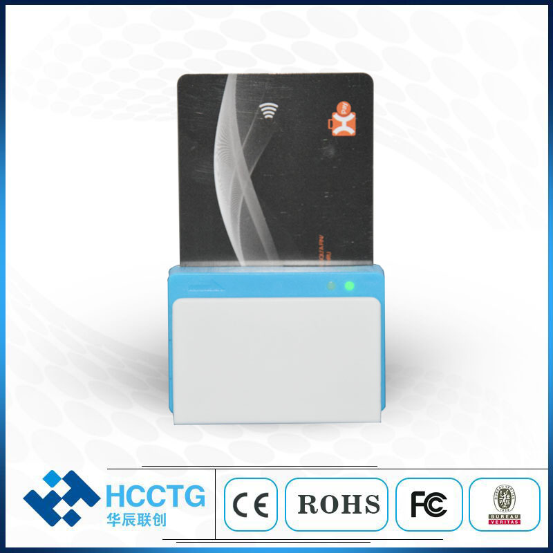 All card in one machine Smart Card Bluetooth EMV Smart Card Reader for ISO 7816 Chip RFID NFC Magnetic Track 12 3 Card Reader