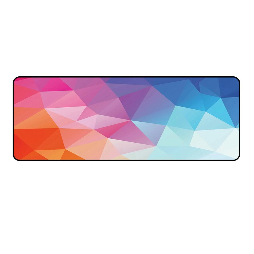 Custom Speed MousePad 800x300 Large Mouse Pad Rubber Gaming Keyboard Pad Otaku XL Gamer Office Laptop Computer Desk Mat: Light Yellow